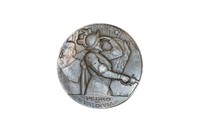 Bronze Chilean Medal - Pedro De Valdivia