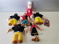 Popeye Plush Figures Assortment