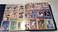 Sportscard collection, 2 binders full of