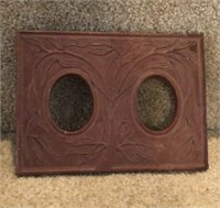 Native American picture frame made from Pipestone