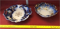 Blue/gold decorative tray