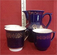 Pitcher and cups Russia