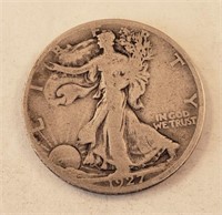 1927-S Walking Liberty 1/2 Dollar