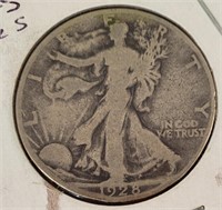 1928-S Walking Liberty 1/2 Dollar, Large S