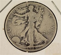 1929-S Walking Liberty 1/2 Dollar