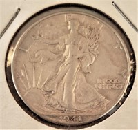1941-D Walking Liberty 1/2 Dollar, Higher Grade