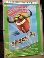 Original Movie Poster 1991 "Necessary Roughness"