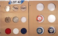 (12) Assorted Poker Chips and Tokens