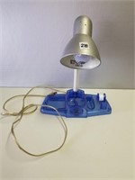 Blue/Silver Desk Lamp, tested