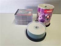 DVD+R w/Cases, DVD+R Discs, CD-R Discs