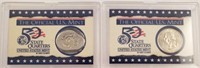 (2) Coins Incl: 2005 State Quarter & Error Kennedy