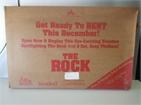 Vintage Movie Store Standee "The Rock" and other