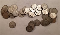 Roll Canadian Silver Dimes **