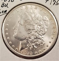 1889-O Morgan Silver Dollar, Higher Grade