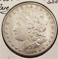 1889-S Morgan Silver Dollar