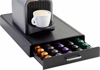 Basics Nespresso Coffee Pod Storage Drawer Holder,