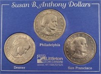 1st Year Susan B. Anthony Dollar Collection