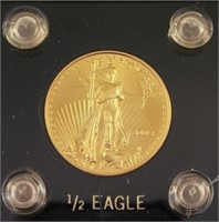 2008 $25 Gold American Eagle, 1/2 oz Gold