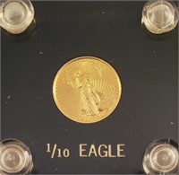 1998 $5 Gold American Eagle, 1/10 oz Gold