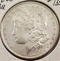 1886 Morgan Siver Dollar