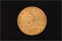 $10 GOLD 1901