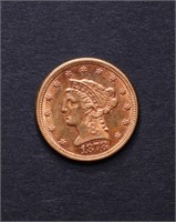 $2.50 GOLD 1878