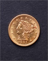 $2.50 GOLD 1901