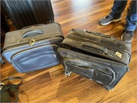 Two Rolling laptop bags