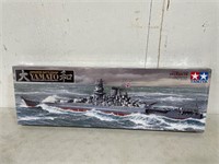 1/350th Scale Model Japanese Battleship