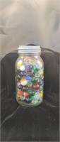 Kern jar full of marbles