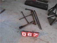 GROUP TIRE IRON & MISC TOOLS