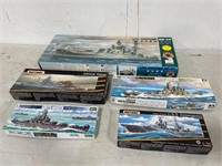 5 Battleship Models