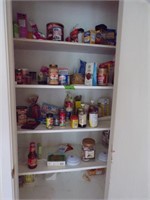 Pantry of misc food items