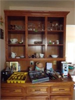 Misc kitchen Cabinet, drawers, counter items lot