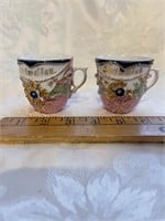 2 SMALL GERMAN CUPS