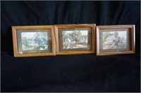 Set of Three Framed Prints