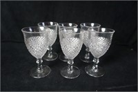 Diamond Cut Water Glasses