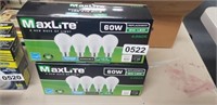 2 BOXES OF LIGHT BULBS NEW