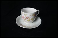 Union Carnation Cup and Saucer