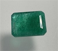 Certified 5.05 Cts Natural Emerald