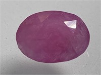 Certified 3.45 Cts Natural Ruby