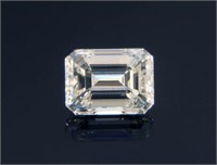 GIA Certified .90 CT Emerald Cut Loose Diamond