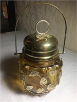 Ornate Music Box Jar from Japan
