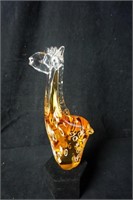 Art Glass Giraffe