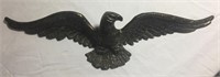 19" Brass Wall Hanging Eagle
