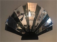 Ornate Fan Wall Mirror