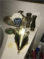 Misc brass items