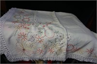 Hand Made Embroderied Tablecloth