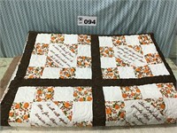 BIBLE VERSE QUILT