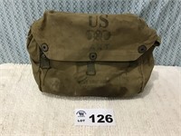 US ARMY GAS MASK CARRIER (no mask, bag only)